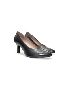 Sofia 8023 decollete' donna in pelle nero