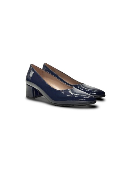 Sofia 130 decollete' donna in vernice blu