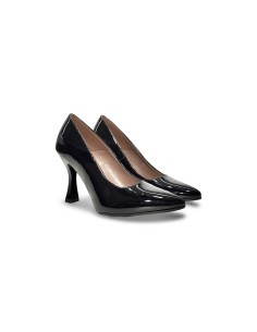 Sofia 9014 decollete' donna in vernice nero