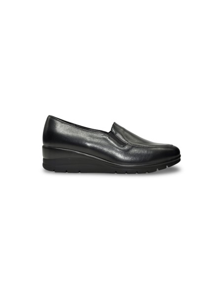 Sofia 535 slip on donna in pelle nero