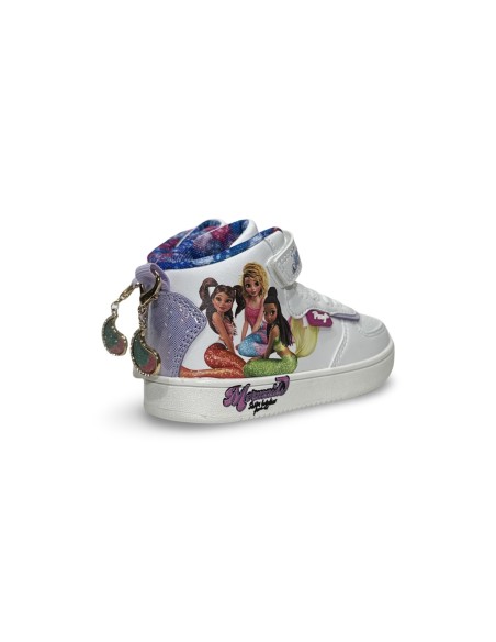 Primigi 8987022 sneakers bambina in similpelle bianco