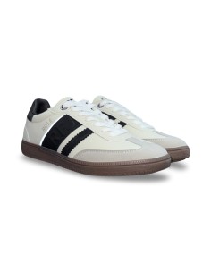 Rifle RFM524H00 sneakers uomo in similpelle/nabuk bianco/nero