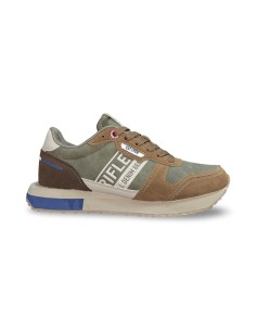 Rifle RFM523H00 sneakers uomo in camoscio/nabuk cognac 2