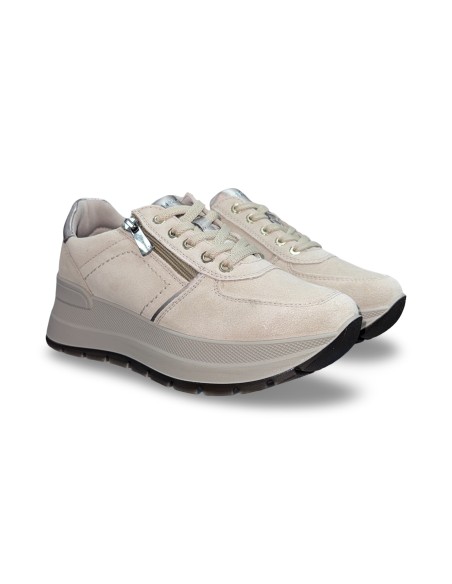 Igi&Co 8677411 sneakers donna in camoscio visone