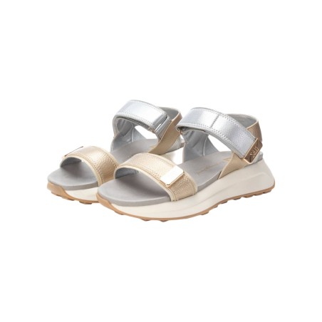 Xti 143874 sandali donna in similpelle oro