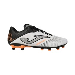JOMA XPANDER XPAS2302FG scarpe calcio a 11 in pelle bianco e nero