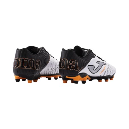 JOMA XPANDER XPAS2302FG scarpe calcio a 11 in pelle bianco e nero