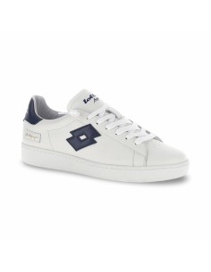 Lotto Leggenda Autograph 217857 10U sneakers uomo in pelle bianco/blu 2
