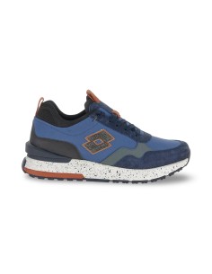 Lotto Leggenda Tokyo Shibuya 220332 BFX sneakers uomo in camoscio/tessuto blu