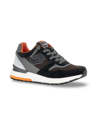 Lotto Leggenda Tokyo Ginza 220334 7IL sneakers uomo in camoscio nero