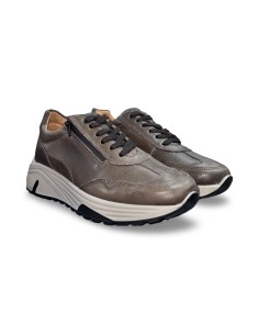 Igi&Co 8640611 sneakers uomo in pelle caffe'