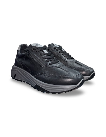 Igi&Co 8640600 sneakers uomo in pelle nero