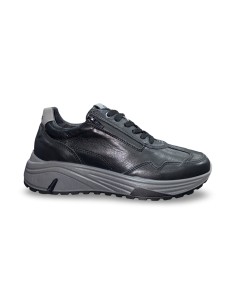 Igi&Co 8640600 sneakers uomo in pelle nero 2