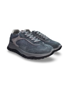 Igi&Co 8641800 sneakers uomo in camoscio blu