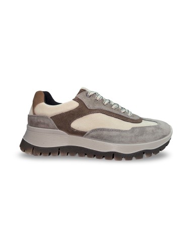 Igi&Co 8641822 sneakers uomo in camoscio fango