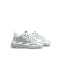 Cesare Paciotti 4US K25990 sneakers bambino in pelle bianco 2