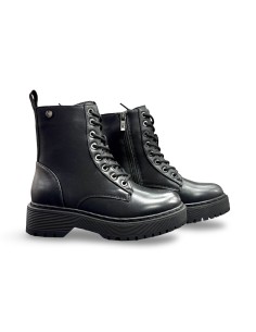 Xti 143094 stivaletti donna in pelle nero 2
