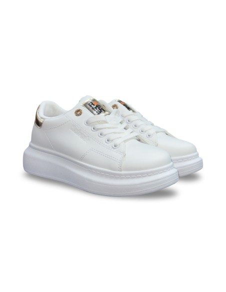 Refresh 173219 sneakers donna in pelle bianco