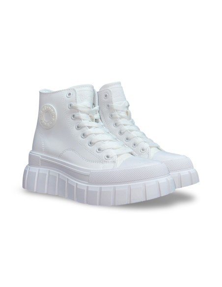 Refresh 172359 sneakers donna in pelle bianco
