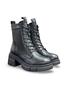 Refresh 172906 stivaletti donna in pelle nero