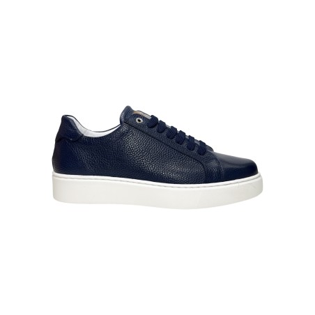 Exton 830 sneakers uomo in pelle bottolato blu