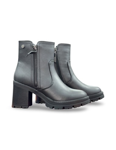 Refresh 172970 stivaletti donna in pelle nero