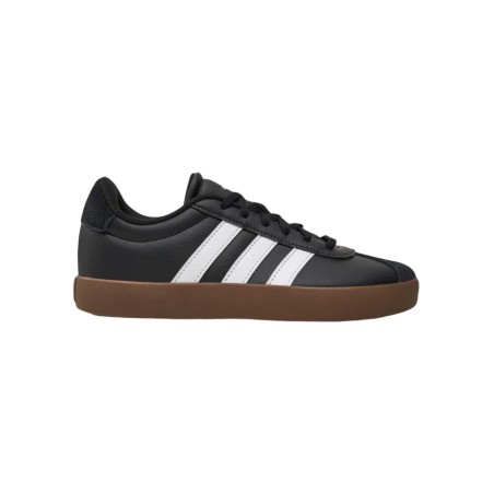 Adidas VL Court 3.0 K IE3630 sneakers da ragazzo/a in similpelle bianco e nero