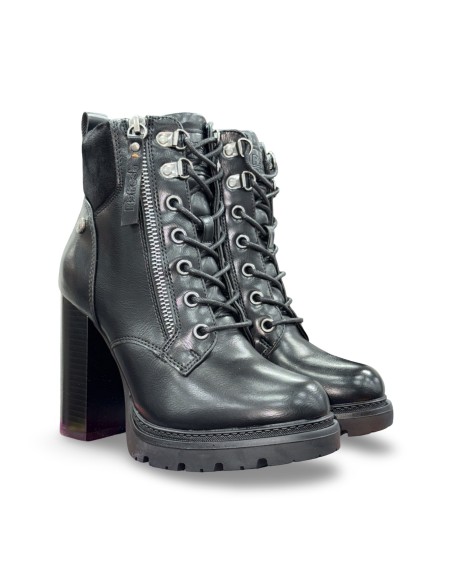 Refresh 172926 stivaletti donna in pelle nero