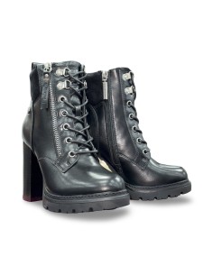 Refresh 172926 stivaletti donna in pelle nero 2