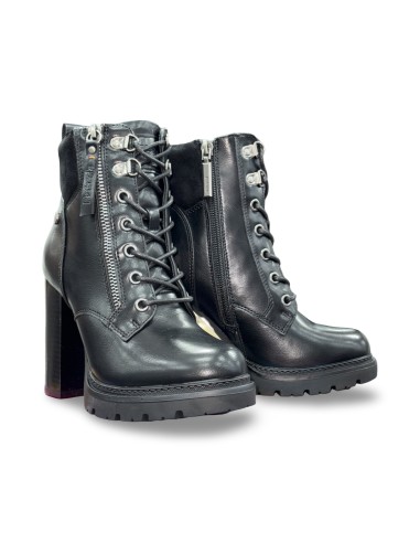 Refresh 172926 stivaletti donna in pelle nero