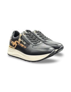 Cesare Paciotti 4US 4BX107 sneakers donna in pelle nero
