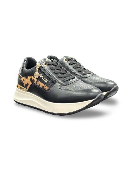 Cesare Paciotti 4US 4BX107 sneakers donna in pelle nero