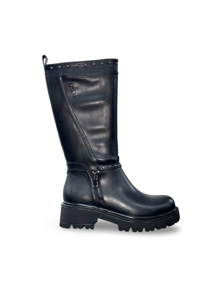Cesare Paciotti 4US 4BX123 stivali donna in pelle nero