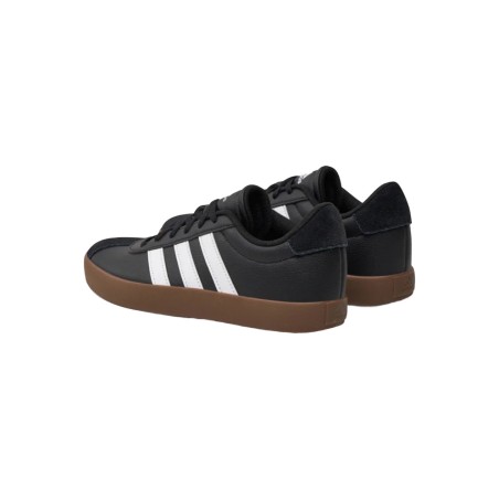 Adidas VL Court 3.0 K IE3630 sneakers da ragazzo/a in similpelle bianco e nero