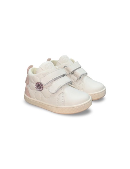 Balducci Soft CITA7062R sneakers bambina in pelle rosa latte