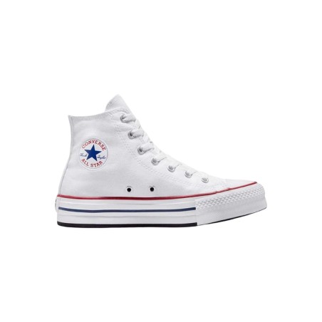 Converse Ctas Eva Lift HI 272856C White Garnet Navy sneakers donna in tela