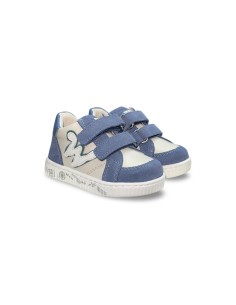 Balducci MSPORT4840 sneakers bambino in pelle/camoscio jeans