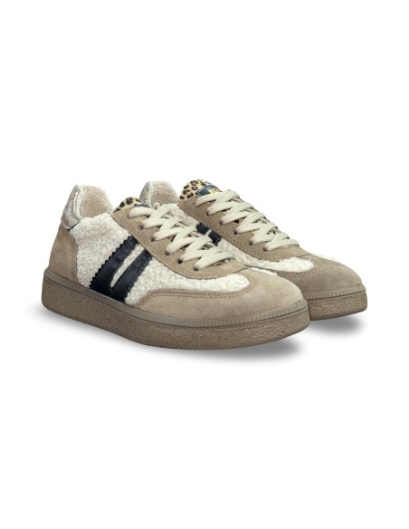 Igi&Co 8678755 sneakers donna  in camoscio fango