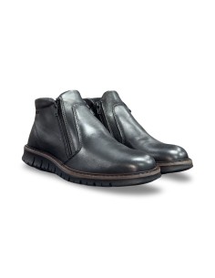 Enval Soft 8727900 stivaletti uomo in pelle nero