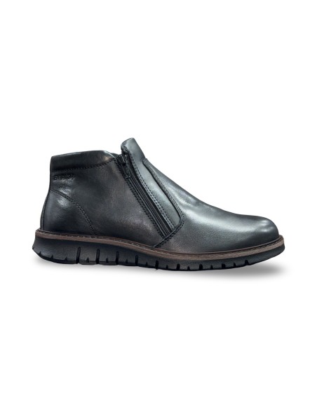 Enval Soft 8727900 stivaletti uomo in pelle nero