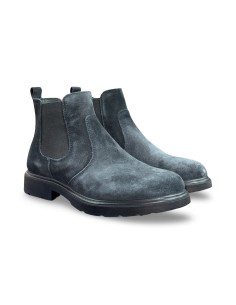 Igi&Co 8600222 stivaletti uomo in camoscio blu