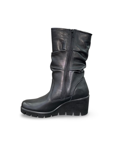 Enval Soft 8769600 stivali donna in pelle nero