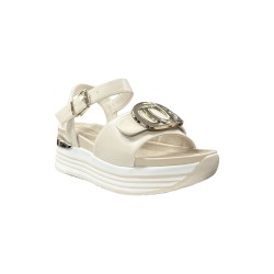 Queen Helena X32-225 sandali donna in similpelle beige 2