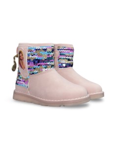 Primigi 8988100 stivaletti bambina in nabuk/paillettes rosa multicolor