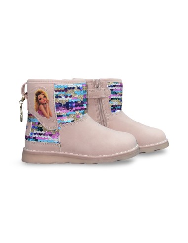 Primigi 8988100 stivaletti bambina in nabuk/paillettes rosa multicolor