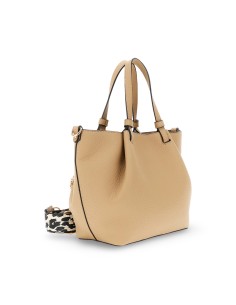 Cafe' Noir C3YC0910 borsa donna in pelle color sabbia 2