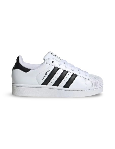 Adidas Superstar II J JH9976 sneakers ragazza/o in pelle bianco/nero