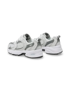 New Balance 530 GR530CB sneakers donna in pelle/tela grigio 2