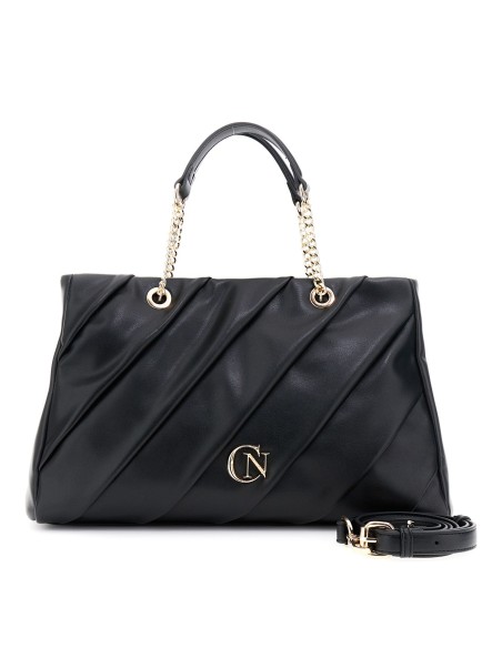 Cafe' Noir C3WD0908 borsa donna in pelle nero