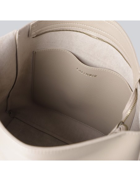 Cafe' Noir C3NS0944 borsa donna in pelle tortora